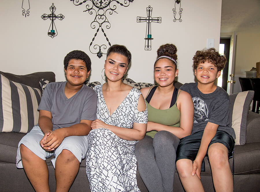 Jackie's family