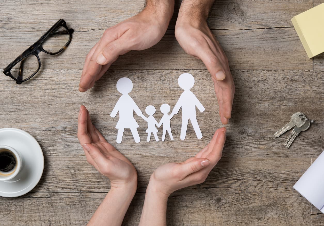 Family coaching session at Family Promise Metrowest