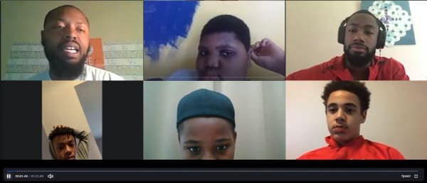 I Am King mentorship program participants