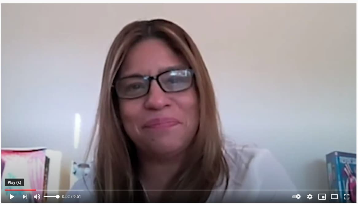 Video thumbnail: Stephanie and Eliz discuss how they support families