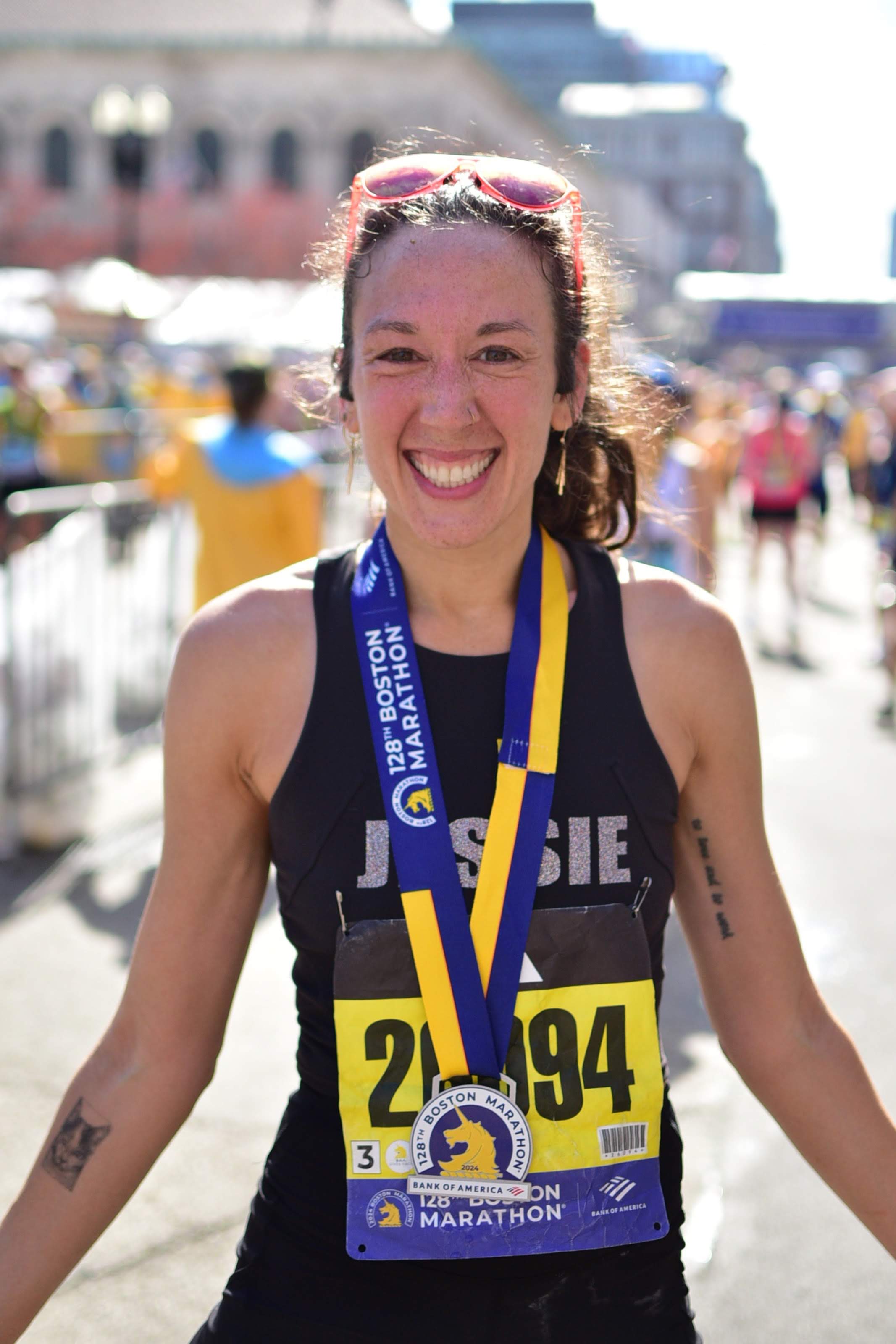 Jessie Perry, Family Promise Metrowest 2026 Boston Marathon runner